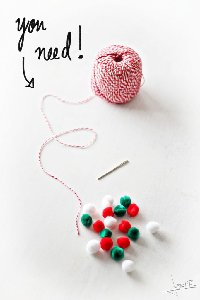 Pom Pom Garland DIY