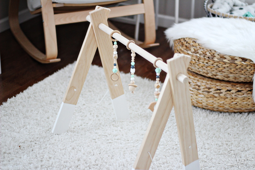 DIY Wooden Baby Gym | Inspiration Nook