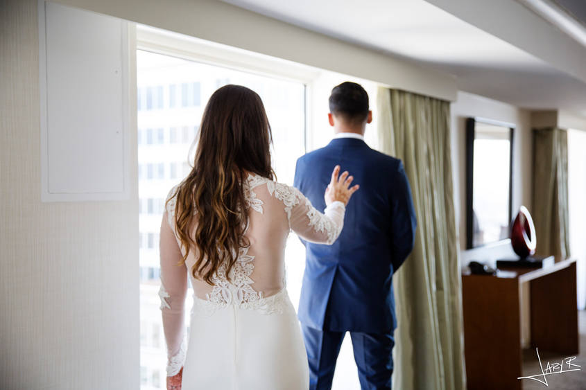 San Francisco Wedding - First Look